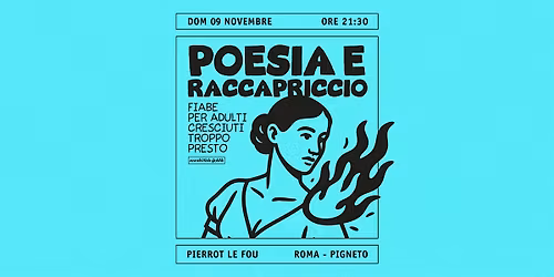 Poesia e raccapriccio - \nFiabe per adulti cresciuti troppo presto