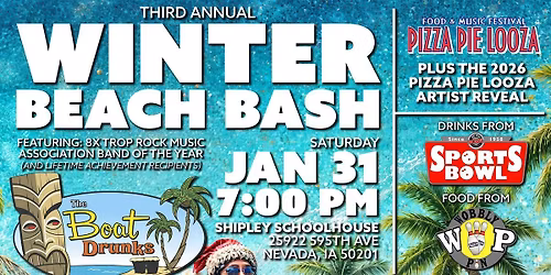 Nevada Beach Bash & Pizza Pie Looza Reveal Party