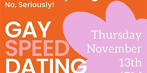 Gay Men Speed Dating