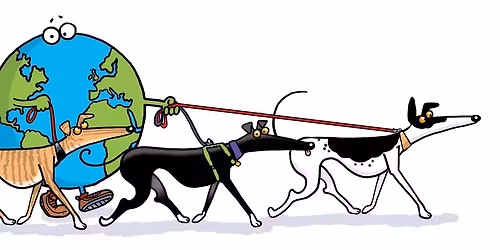 Great Global Greyhound Walk 2026 - Mythical Mutts