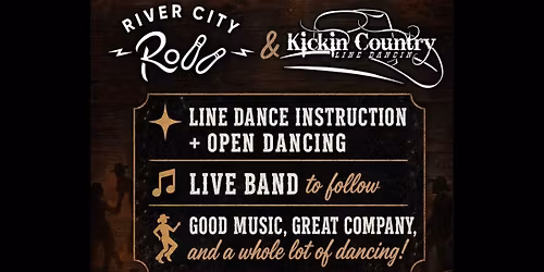Kickin Country Line Dancin' at River City Roll