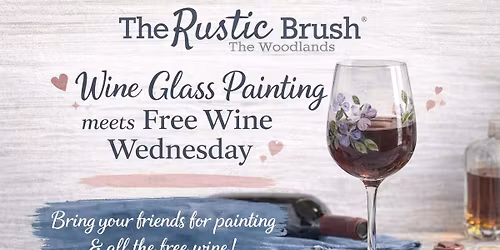 Wine Glass Painting Event 