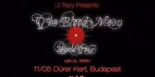 SOLD OUT! Lil Tracy with Lil Yawh | Budapest 2025