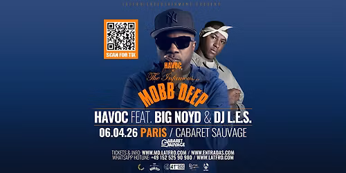 Mobb Deep Havoc feat. Big Noyd, DJ.L.E.S. Live in Paris