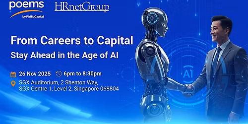 POEMS X HRnet: From Careers to Capital \u2014 Stay Ahead in the Age of AI.