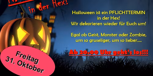 HALLOWEEN in der Hex!