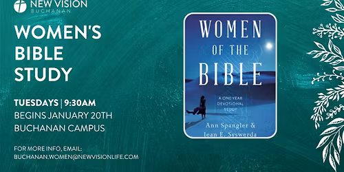 Tuesday AM Women's Bible Study at New Vision Buchanan