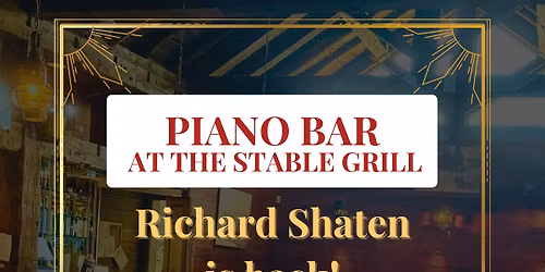 Piano Bar with Richard Shaten