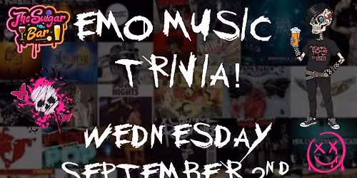 Emo Music Trivia Night at The Sugar Bar!