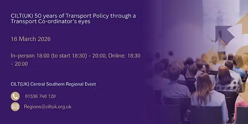 50 years of Transport Policy through a Transport Co-ordinator\u2019s eyes