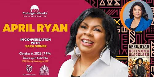April Ryan Discusses & Signs Notes On A Blacklash w\/ Sara Sidner