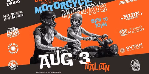 Motorcycle Mondays - August 3rd (Italian)