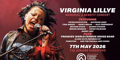 VIRGINIA LILLYE MEMORIAL BENEFIT CONCERT 7TH MAY 2026