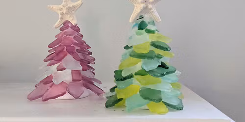 Sea Glass Christmas Tree
