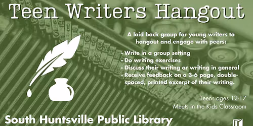 Teen Writers Hangout