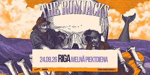 THE RUMJACKS \/ 24.09.26 \/ Meln\u0101 Piektdiena, Riga