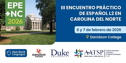 III Encuentro Pr\u00e1ctico de Espa\u00f1ol L2 en Carolina del Norte