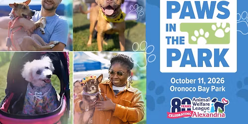 Paws in the Park 2026