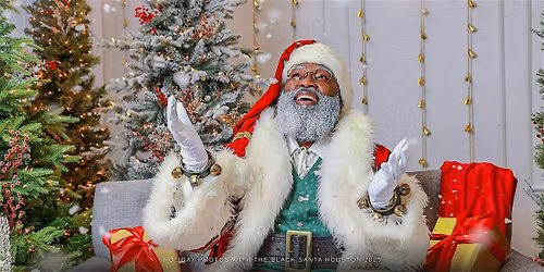 Black Santa Photos in Houston 2025 | Photo Session with Santa | Dec 7th