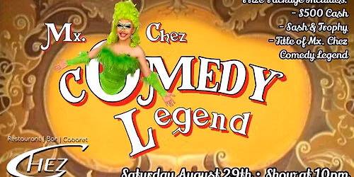 Mx Chex Comedy Legend Competition \ud83c\udfa4\ud83d\udc44 Hosted By Enigma Jones