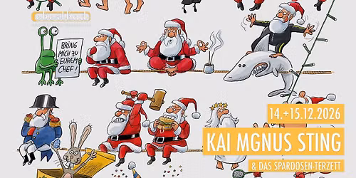 Kai Magnus Sting & das Spardosen-Terzett - " Unter Weihnachtsm\u00e4nnern" | Ebertbad \u2022 Oberhausen