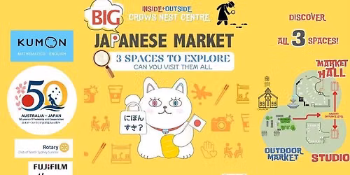 Big Japanese Market : 3 Spaces to Explore!