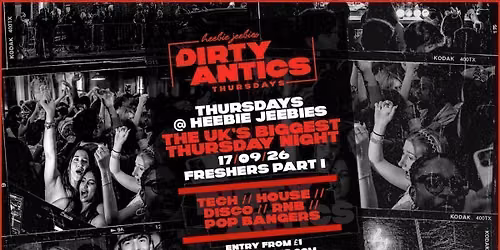\ud83d\udd3a\u2666\ufe0f DIRTY ANTICS \u2666\ufe0f\ud83d\udd3a FRESHERS PART 1 - The UK's BIGGEST Thursday Night