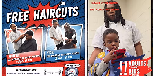 FREE HAIRCUTS @ SafeHaven