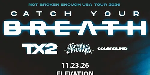 Catch Your Breath at Moon Room at Summit Music Hall
