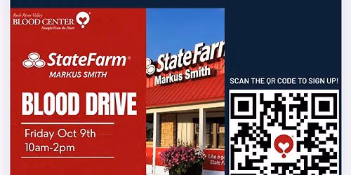 Blood Drive at Markus Smith State Farm Agency