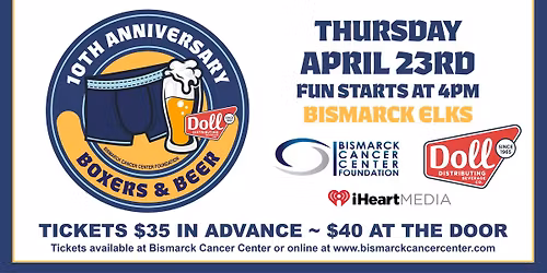 10th Anniversary Boxers and Beer