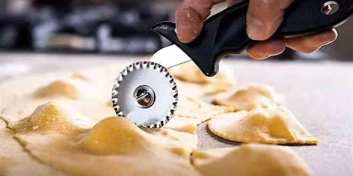 In-Person Class: Italian Date Night: Hand-made Ravioli & Prosecco Tiramisu