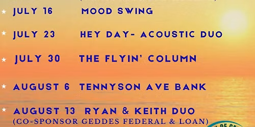 Town of Geddes Concert Series with The Flyin' Column