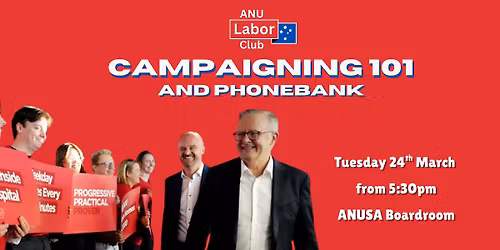 Campaigning 101 and Phonebanking