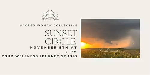 Sacred Woman Collective Sunset Circle with Jenny Bonta