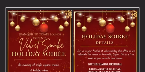 Tranquility Cigars Holiday Soiree