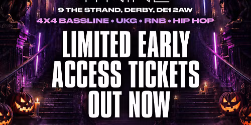 Bassline Oldskool Anthems Derby Halloween Mansion Party