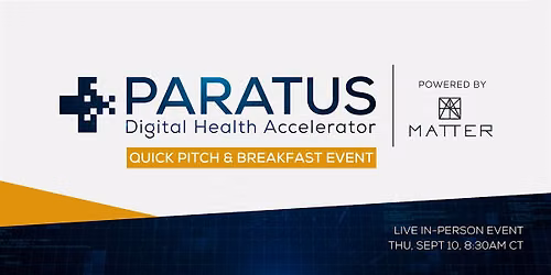 Paratus Quick Pitch & Breakfast Event