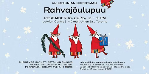 EFC Rahvaj\u00f5ulupuu - An Estonian Christmas