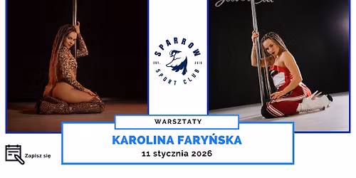 Karolina Fary\u0144ska - Warsztaty w Sparrow Sport Club Lublin - 11 stycznia 2026