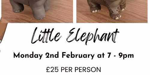 "Little Elephant" Clay Workshop