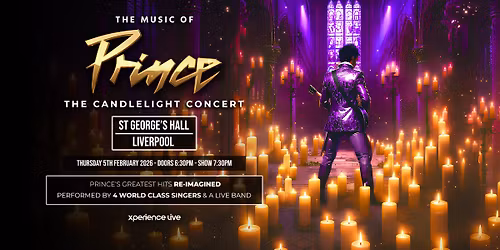 The Music of Prince - The Candlelight Concert - St George's Hall - Liverpool