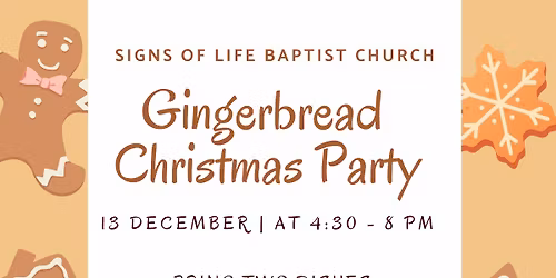Gingerbread Christmas Party
