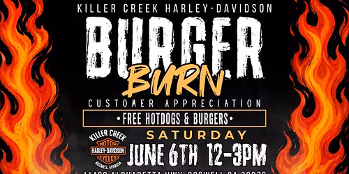 Customer Appreciation Burger Burn
