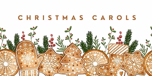 Christmas Caroling (& cookie decorating) at Vertex Coffee