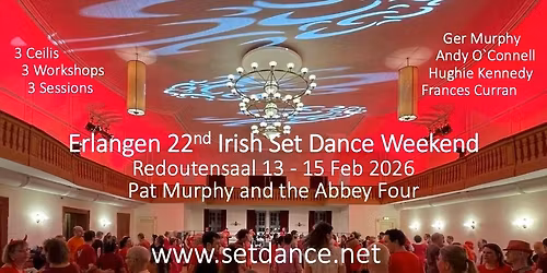 Erlangen 22nd Irish Set Dance Weekend 2026