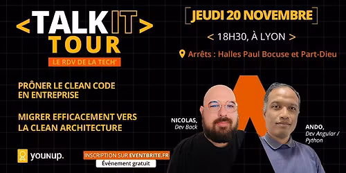 TALK IT Tour Lyon
