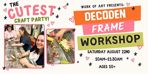 Decoden Frame Workshop