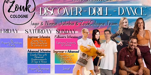 Discover Drill Dance: Flow & Circularity | Iago & Ninna | ZoukCologne Team