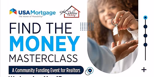 A Community Funding Masterclass for Realtors- Lunch and Learn
